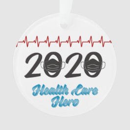 2020 Maske Health Care Hero Year End Ornament