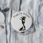 2020 Maskiert Euch Hexen Halloween Button (Beispiel)