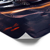 2020 McLaren Speedtail Supercar Sportwagen Poster (Ecke)