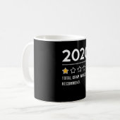 2020 Memos 1 Star-Bewertung Kaffeetasse (Vorderseite Links)