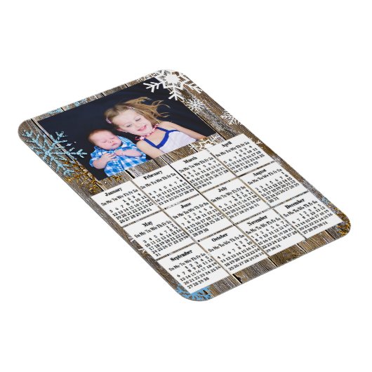 2020 MINI Kalender Magnete mit Ihrem Foto (Rechte Seite)