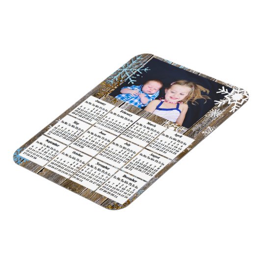 2020 MINI Kalender Magnete mit Ihrem Foto (Linke Seite)