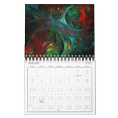 2020 Moderne Abstrakte Kunst Kalender (Jan 2027)