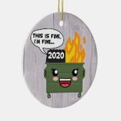 2020 Müller Feuer, DAS IST GUT... Keramik Ornament (Rechts)