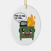 2020 Müller Feuer, DAS IST GUT... Keramik Ornament (Rechts)