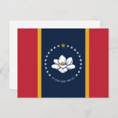 2020 Neuer Mississippi in Gott Wir vertrauen der S Postkarte (Vorne/Hinten)