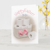 2020 Osterkörbe von TP, Schokolade wird überbewert Karte (Gelbe Blume)