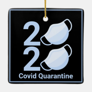 2020 Pandemiematerial Weihnachten 2021 Keramikornament