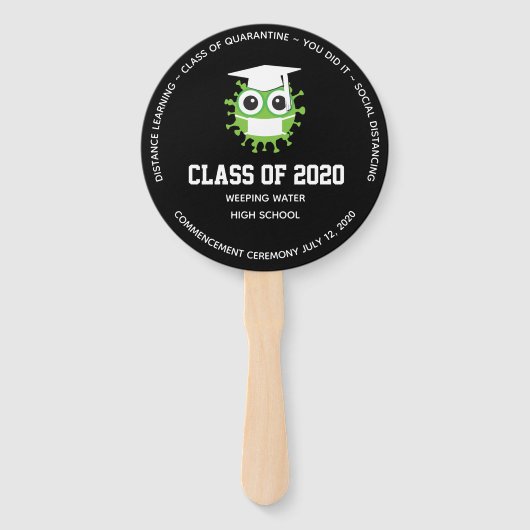 2020 Personalisierter Abschluss Fächer (Vorderseite)