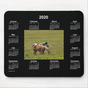 2020 Pferdekalender von Janz Mouse Pad Mousepad