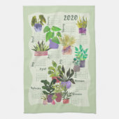 2020 Pflanze im Hause Pflanze Geschirrtuch (Vertikal)