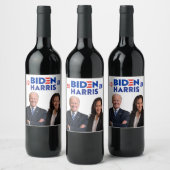 2020 Präsident Joe Biden Kamala Harris Weinetikett (Flaschen)