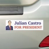 2020 Präsidentschaftswahl Julian Castro Autoaufkleber (Auf Auto)