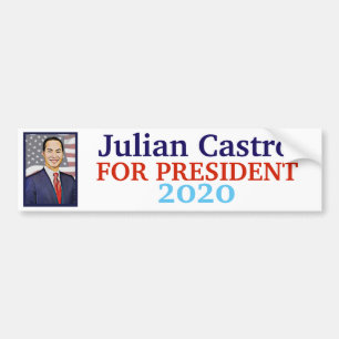2020 Präsidentschaftswahl Julian Castro Autoaufkleber