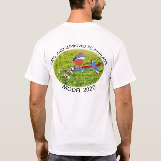 2020 RC-Flugzeug T-Shirt (Rückseite)