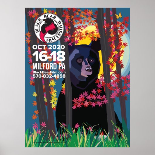 2020 Schwarzer Bär Film Festival Poster (Vorne)