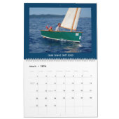 2020 Segelboot-Kalender - Ziegeninsel Skiff Kalender (Mär 2026)