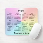 2020 Shimmer Kalender von Janz Mouse Pad Mousepad (Mit Mouse)