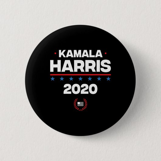 2020 Shirt Harris Präsident Wahlkampf 1 Button (Vorderseite)