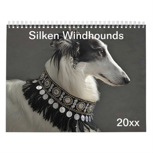 2020 Silberne Windhunde (1-1) Kalender (Titelbild)