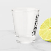 2020 Sind zum Kotzen, aber Weihnachten | Festschre Schnapsglas (Links)