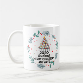 2020 Sind zum Kotzen Frohe Weihnachten Anyways, 20 Kaffeetasse