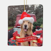 2020 Square Keramik Ornament (Links)