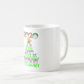 2020 Stink Stank Stunk Funny Quarantine Kaffeetasse (VorderseiteRechts)