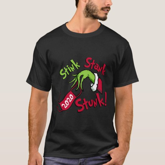 2020 Stink Stank Stunk Funny Quarantine T-Shirt (Vorderseite)