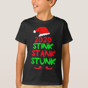 2020 Stink Stank Stunk Lustiges Weihnachten T-Shirt