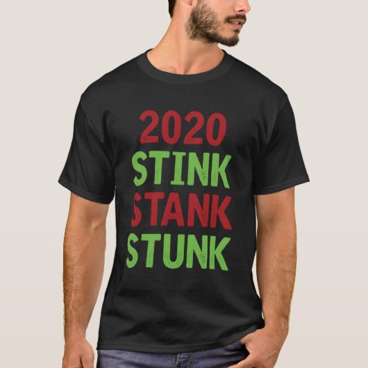 2020 Stink Stank Stunk Matching Family Weihnachten T-Shirt (Vorderseite)