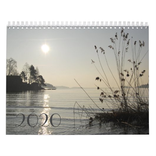 2020 svensk skärgårds kalender (Titelbild)