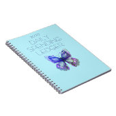 2020 Tägliche Buchhaltung Butterfly Notizblock (Rechte Seite)