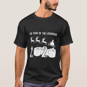 2020 Toilettenpapier: Jahr der Weihnachtssperre T-Shirt