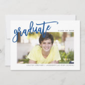 2020 TRADITIONELLES, modernes Überlagerungsschreib Dankeskarte (Vorderseite)