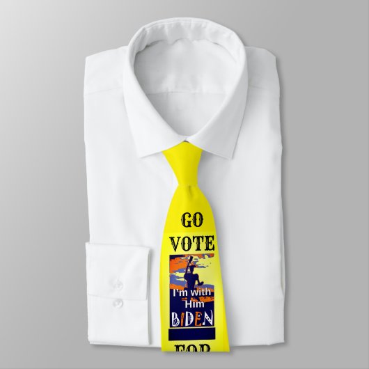 2020 USA Joe For President Go Neck Tie Krawatte (Gebunden)