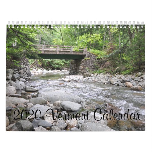 2020 Vermont - Kalender (Titelbild)