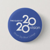2020 Vision Event individuelle Name oder Business Button (Vorderseite)