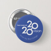 2020 Vision Event individuelle Name oder Business Button (Vorne & Hinten)