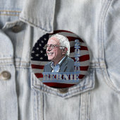 2020 Wahl Bernie Sanders Support Round Button (Beispiel)