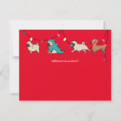 2020 war ein WOOF Year Funny Dogs Holidays (Rückseite)