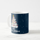 2020 Was A Shitshow, pandemische Weihnachten Kaffeetasse (Vorderseite Links)