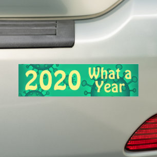 2020 Was für ein Jahr Autoaufkleber