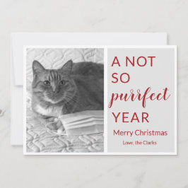 2020 Weihnachten nicht so perfekt Jahr lustige Kat