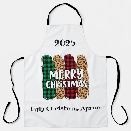 2020 Weihnachten Schürze (Vorderseite)