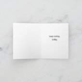 2020 Weihnachtskarte Alien Entführung des Weihnach Karte (Innenseite)