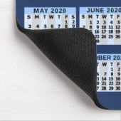 2020 Year Monthly Calendar Easy to Read Business Mousepad (Ecke)