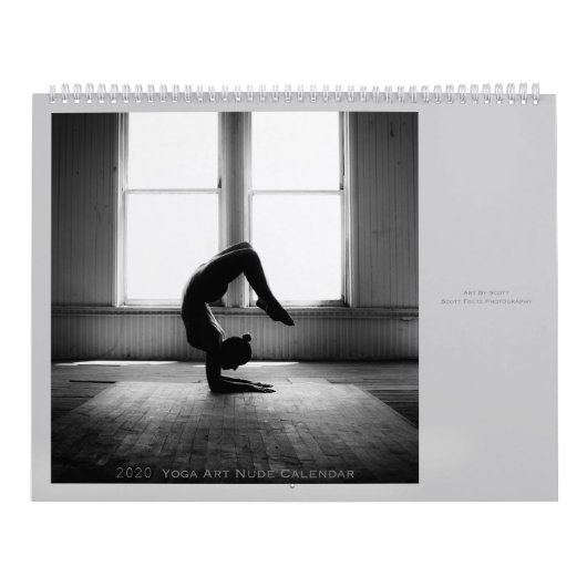 2020 Yoga Art Nude Calendar Kalender (Titelbild)