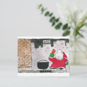 2020 Zickgy Santa-Karte Postkarte (Stehend Vorderseite)