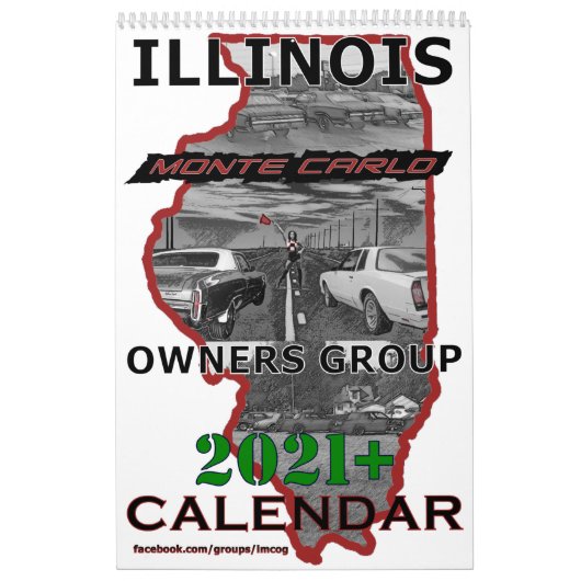2021 15-Monats-Kalender der Eigentümer von Illinoi Kalender (Titelbild)